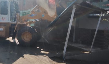 إزالة 14 حالة تعدى على أملاك الدولة في دمياط