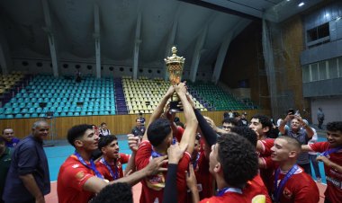 «شباب طائرة الأهلي» يتوج بلقب كأس مصر على حساب بتروجت