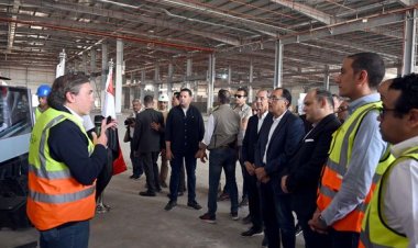 رئيس الوزراء يتفقد مشروع إنشاء مصنع «بوش» الألمانى للبوتاجازات في مصر