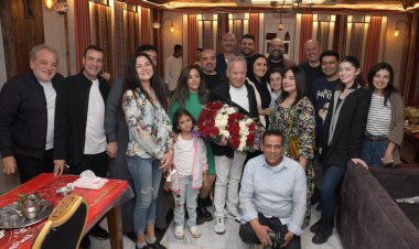 أبطال «أعلى نسبة مشاهدة» في حفل إفطار محمد حمود