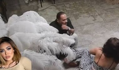 وصول هدير عبد الرازق وطليقها إلى سراي النيابة بالقاهرة الجديدة على خلفية فيديو الضرب والسحل