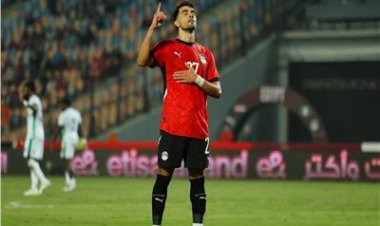 الشوط الأول.. تعادل مصر ونيجيريا (1-1) وديا