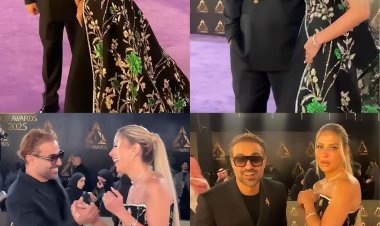 أحمد فهمى وريم مصطفى يثيران الجدل بعد ظهورهما سويًا في حفل joyawards بالرياض