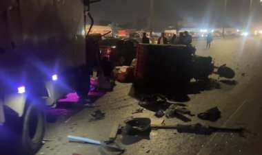 حادث مروع على دائري السلام.. مقطورة تدهس عدة سيارات