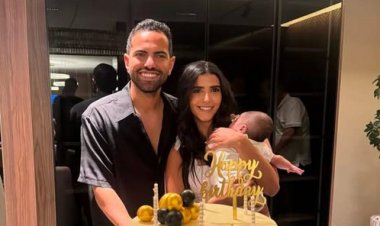 عمره 6 شهور.. ابن ريم سامي في العناية المركزة بعد إصابته بكسر في الجمجمة