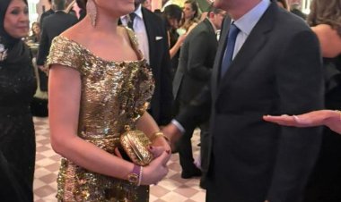 خاص| أول ظهور لعمرو أديب بصحبة سيدة الأعمال دينا طلعت