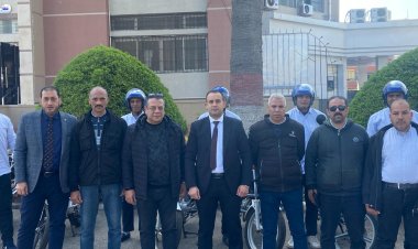 رئيس جهاز دمياط الجديدة يتفقد أعمال تأهيل مبنى المطعم والكافيتريا بالحديقة المركزية والمركز التكنولوجي 