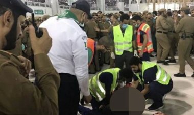 أمن المسجد الحرام يباشر واقعة إلقاء شخص نفسه من أحد الأدوار العلوية