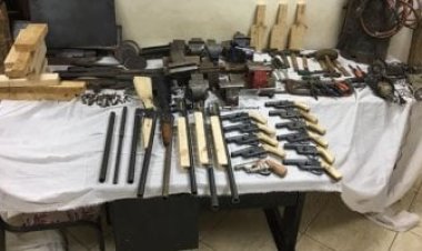 ضبط ورشة لتصنيع الأسلحة النارية في سوهاج  