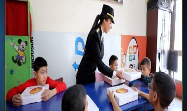 بمناسبة عيد الفطر.. وزارة الداخلية تنظم زيارة لعدد من دور رعاية الأيتام