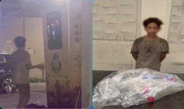 ضبط طفل جمع قمامة سرق عبوات بلاستيكية من ماكينة تدوير بالدقي.. وإيداعه بدار رعاية