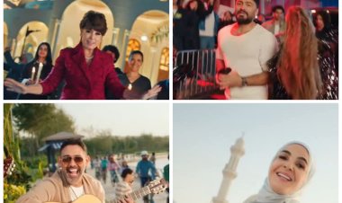 اجتماع العمالقة.. تامر حسني وإبراهيم عيسى وأيمن عباس في أضخم إعلان لـ العاصمة الإدارية