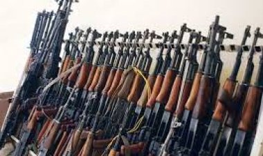 ضبط 44 قطعة سلاح داخل ورشة لتعديل وإصلاح الأسلحة النارية بدون ترخيص بالقاهرة 