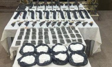 مصرع أشهر تاجر مخدرات بأسيوط والعثور على 31 قطعة سلاح وحشيش 