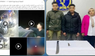 ضبط 3 متهمين تعدوا على عامل مغسلة بأسلحة بيضاء في بني سويف