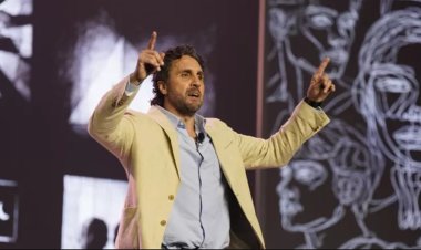 مؤتمر صحفي لمسرحية خيال مريض بطولة هشام ماجد في العاصمة الجديدة