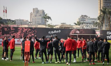 الأهلي يستأنف تدريباته استعدادا لمباراة سموحة