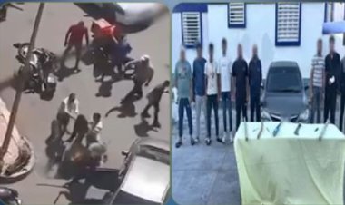 مشاجرة بالأسلحة البيضاء بسبب تأخر طلب داخل مطعم فى بورسعيد