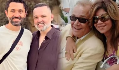 بسمة وهبة توجه رسالة لابنى محمود عبد العزيز: جالكم قلب إزاى ؟