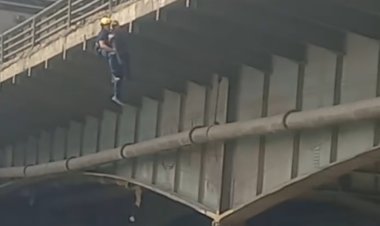 مأساة تهز شبرا الخيمة.. شاب ينهي حياته شنقاً أعلى كوبري المظلات