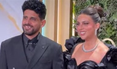 بعد شائعات انفصالهما..  حمدي الميرغني وإسراء عبدالفتاح على كاربت «Joy Awards