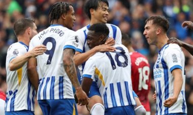 بهدف متأخر.. برايتون يحقق فوزا مثيرا على مانشستر يونايتد في البريميرليج