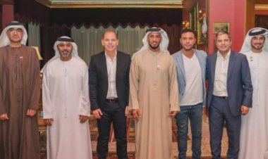 بعد زيارته للزعيم عادل إمام.. رامي إمام يوجّه رسالة شكر لرئيس مكتب الإعلام في أبوظبي