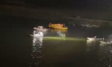 الإنقاذ النهرى تبحث عن المفقودين فى سقوط سيارة بنهر النيل بالمعادى