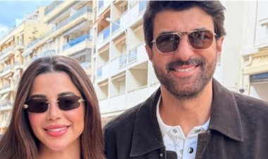 من سجادة كان الحمراء.. يارا السكري تتألق في صورة مميزة مع التركي إنجين أكيوريك