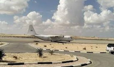 مطار العريش الدولي يستقبل 3 طائرات مساعدات من السعودية والإمارات