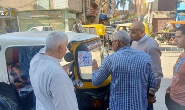 محافظ كفر الشيخ: استمرار حملات تطبيق التعريفة الموحدة لمركبات «التوك توك» 5 جنيهات بـ قلين