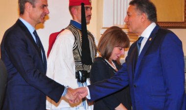 سفير مصر في أثينا يبحث مع رئيسة جمهورية اليونان ورئيس الوزراء العلاقات المشتركة