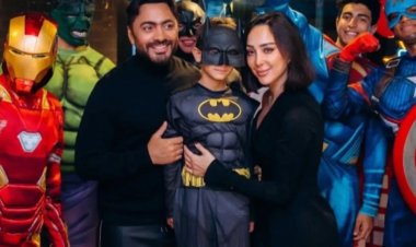 ذكاء تامر حسني وبسمة بوسيل.. يحتفلان سويًا بعيد ميلاد ابنهما رغم الانفصال