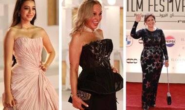 نجوم الفن يتألقون على ريد كاربت الجونة السينمائي