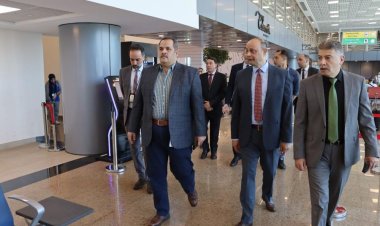 رئيس الشركة المصرية للمطارات يتفقد مطاري الغردقة وسفنكس الدوليين