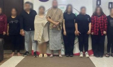 القبض على أجنبي و7 سيدات داخل نادي صحي لممارسة الأعمال المنافية للآداب في التجمع 