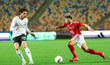 إمام عاشور يمنح الأهلي التقدم أمام الجونة في الشوط الأول