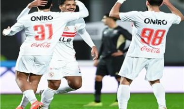 الزمالك يفوز على بتروجت بهدفين في الدوري الممتاز