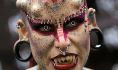 مصاصة الدماء.. ماريا كريستيرنا تحمل رقمًا قياسيًا وتحذر الشباب من تعديلات الجسد