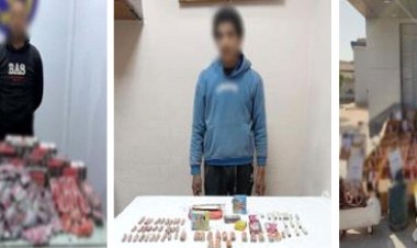 "الداخلية" تضبط مليوني قطعة ألعاب نارية في حملة مواجهة "الصواريخ"