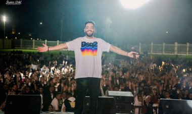 بالصور| رامى جمال يفتتح موسم حفلات صيف 2024 فى الإسكندرية
