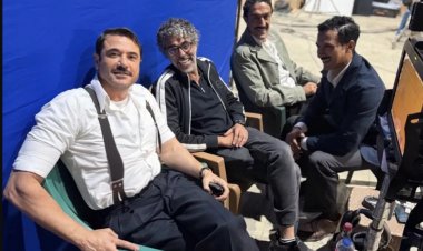 صورة جديدة لـ أحمد عز من كواليس فيلمه الجديد "فرقة الموت" بعد عودة التصوير
