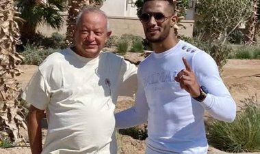 بعد تعيينه سفيرا للاتحاد الإفريقي.. محمد رمضان ينشر صورة مع نجيب ساويرس