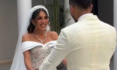 الصور الأولى من حفل زفاف منة القيعي ويوسف حشيش