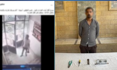 القبض على المتهم بسرقة كوالين البوابات الحديدية بأسيوط 