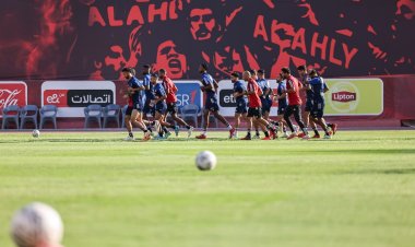 الأهلي يواصل تدريباته استعدادا لمواجهة فاركو