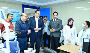 رئيس الرعاية الصحية ومحافظ أسوان يشيدان بكفاءة الخدمات بمركز طب أسرة السيل