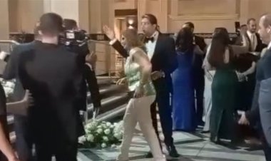 هاني رمزي يحتفل بزفاف نجله شادي .. ويسرا وليلى علوي ومحمود حميدة اول الحاضرين