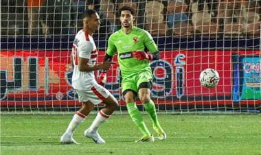الشوط الأول.. الزمالك يتقدم على الأهلي بهدف «الجزيري»