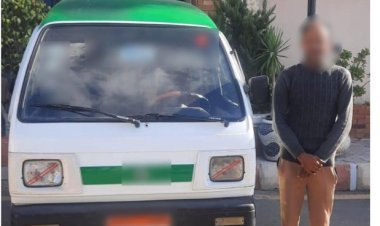 ضبط سائق لتضرر راكب منه وعدم التزامه بخط السير فى البحيرة 